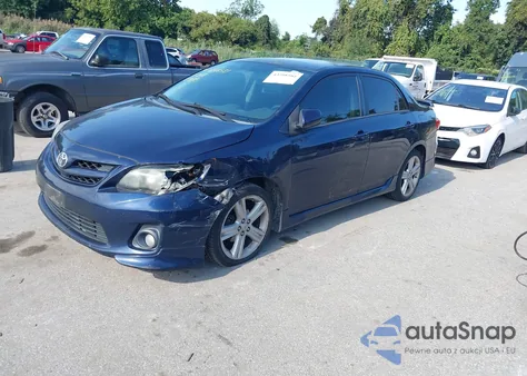 2013 Toyota Corolla S/Le z USA, uszkodzony, nr VIN 2T1BU4EE6DC104027